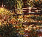 Claude Monet The Water Lily Pond Pink Harmony Norge oil painting reproduction
